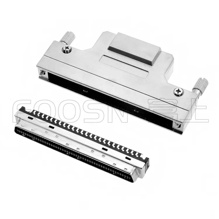 SCSI CN-100P 按键式锌合金外壳侧方出线 - FK100-11502-11 产品细节图