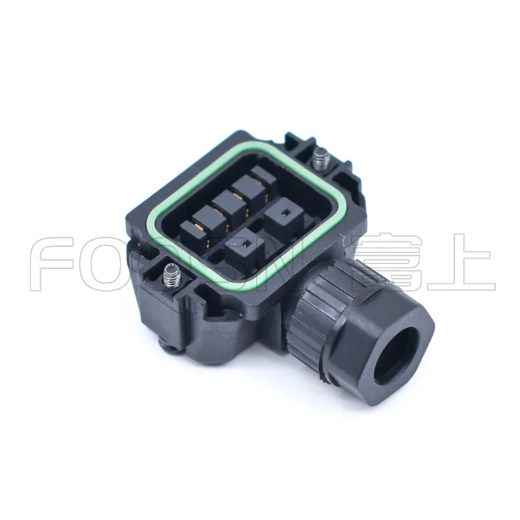 4+2P 6芯电机插头_适配禾川/伟创/信捷等小功率伺服电机