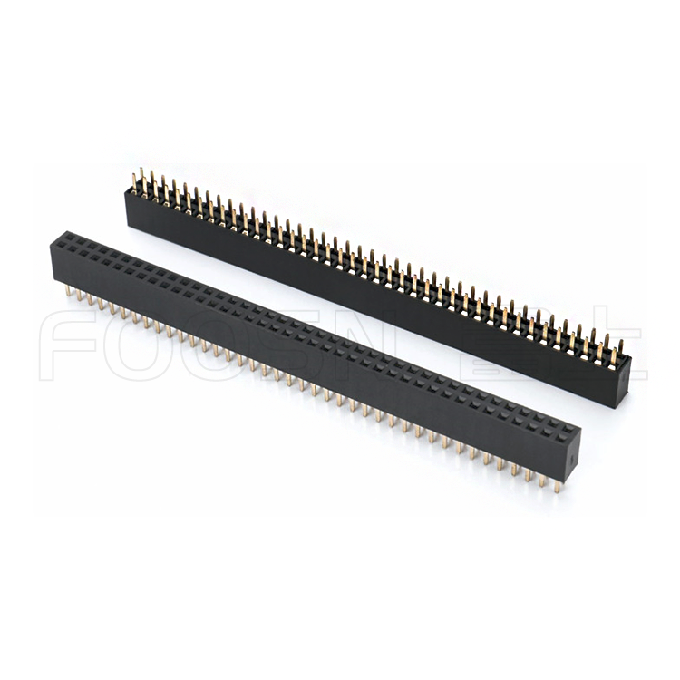 排母PH2.0 单/双/三排 DIP180度插板母座 - 产品细节图