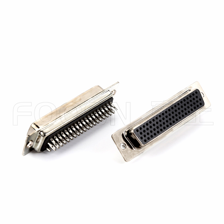 D-SUB连接器HDB三排15P/26P/44P/62P 焊线母头 - 产品细节图