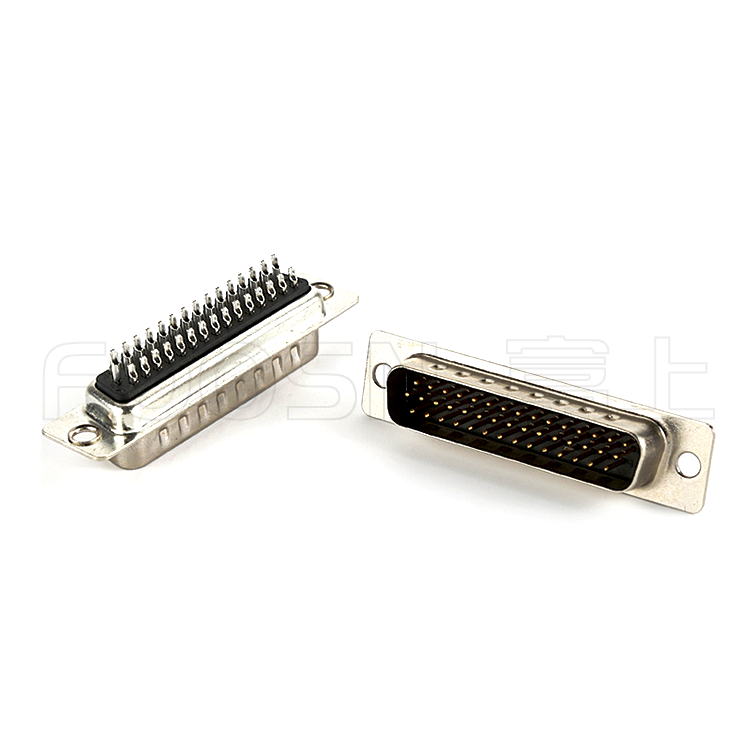 D-SUB连接器HDB三排15P/26P/44P/62P 焊线公头 - 产品细节图