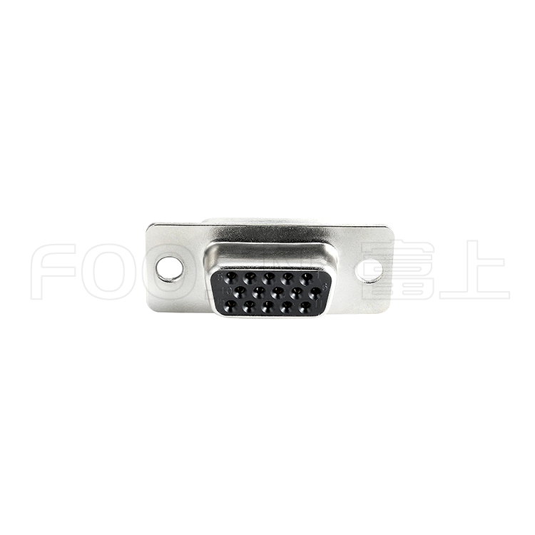 大电流D-SUB 车针HDP 15P/26P/44P/62P 180度插板母头 - 产品细节图