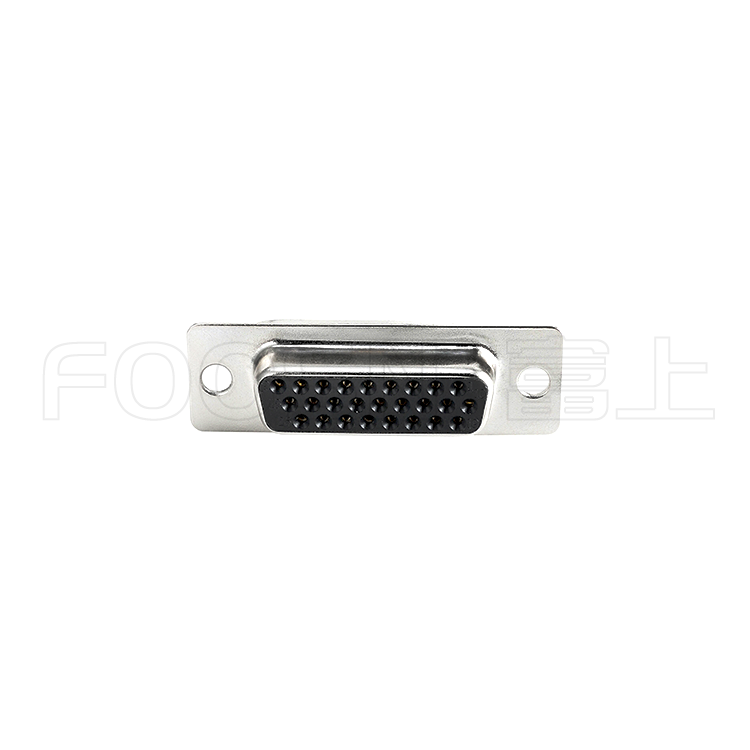 大电流D-SUB 车针HDP 15P/26P/44P/62P 180度插板母头 - 产品细节图