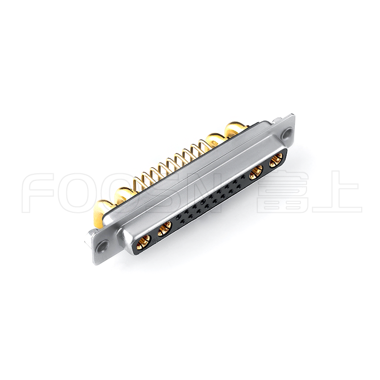 大电流D-SUB 21W4 90度插板母头 - 产品细节图