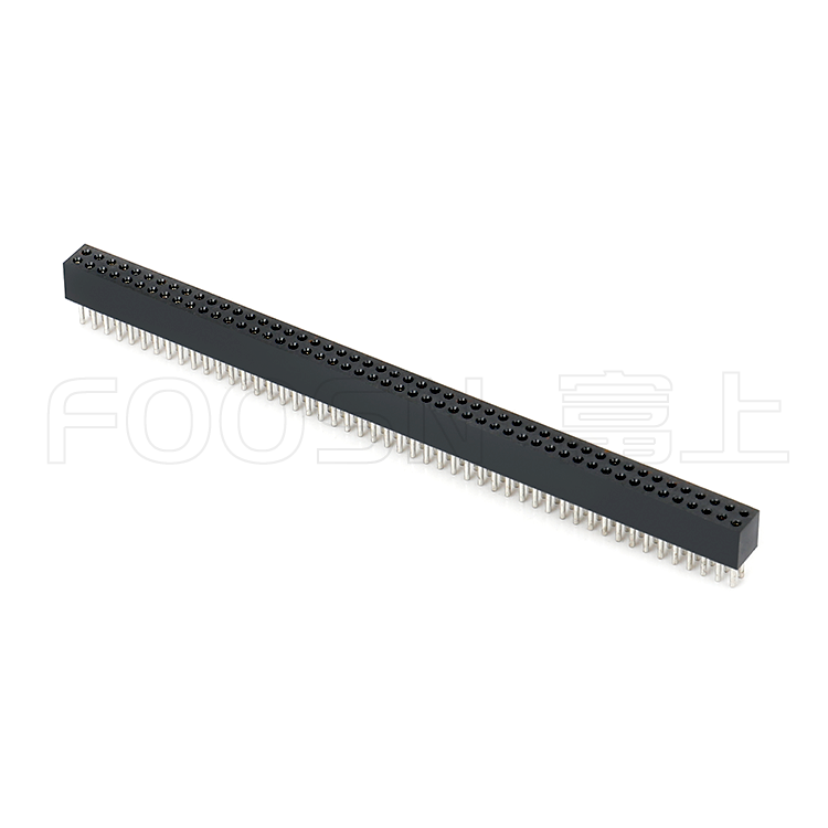 圆孔排母PH2.54 单/双/三排 180度插板 - 产品细节图