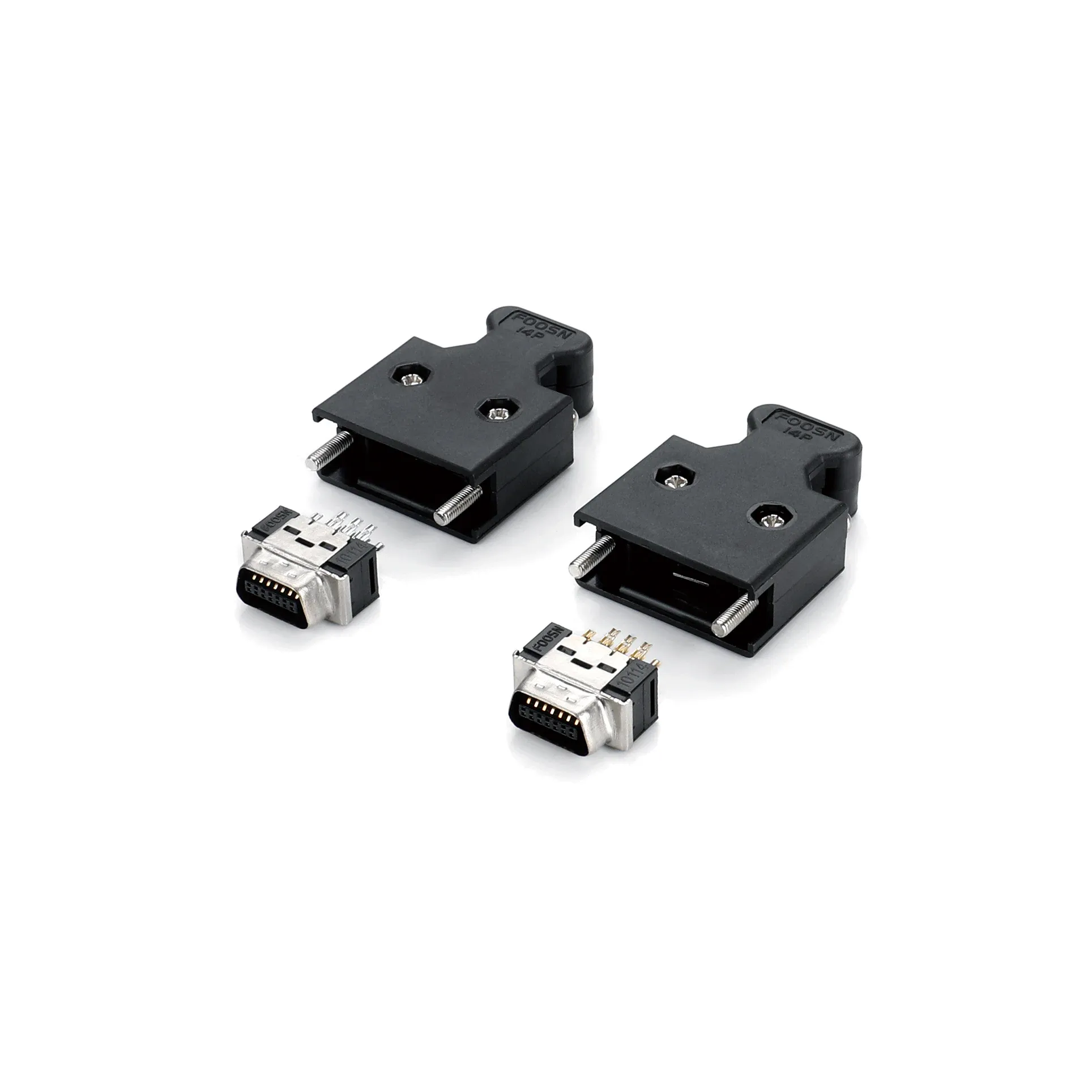 MDR-14P伺服插头|14芯SCSI连接器替代3M