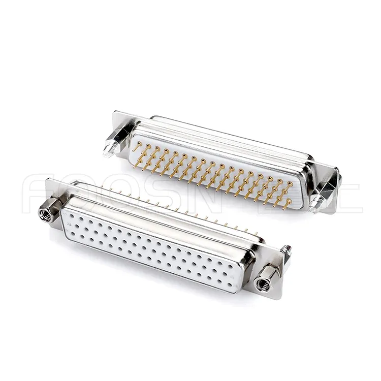 D-SUB连接器HDP三排15P/26P/44P/62P 180度插板母头