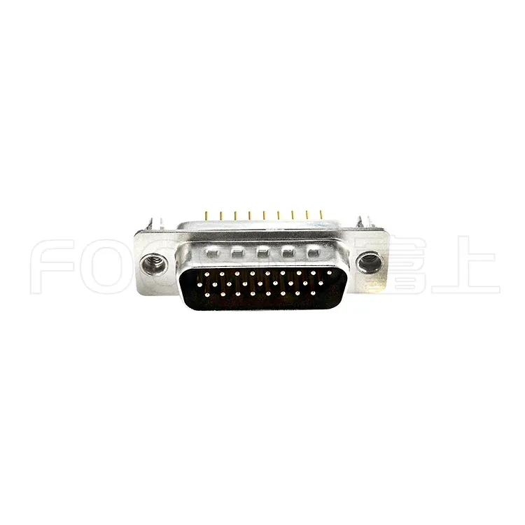大电流D-SUB 车针HDP 15P/26P/44P/62P 180度插板公头 产品细节图