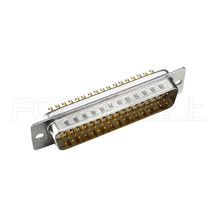 大电流D-SUB 车针HDB 15P/26P/44P/50P/62P/78P 焊线公头 产品细节图