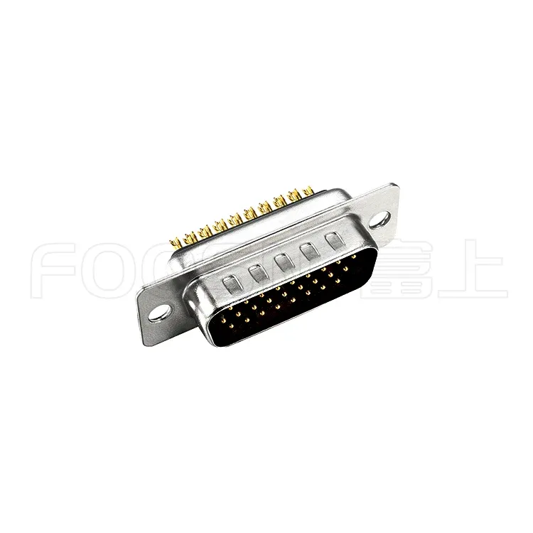 大电流D-SUB 车针HDB 15P/26P/44P/50P/62P/78P 焊线公头 产品细节图