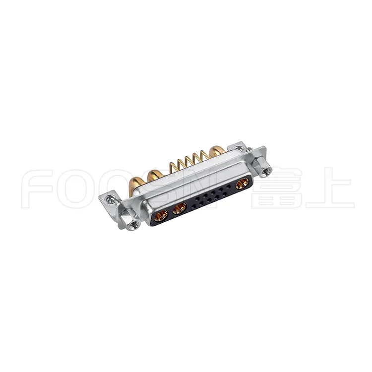 大电流D-SUB 13W3 90度插板母头 产品细节图